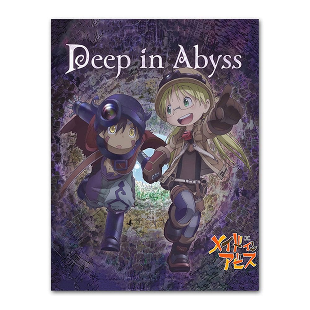 Pintura de parede em tela feita em Abyss Rikos Legs Anime