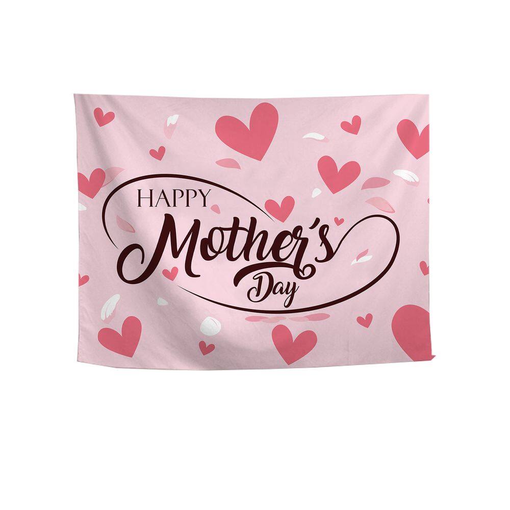 Tapeçaria Happy Mothers Day Wall Room 150x100cm Microfabric