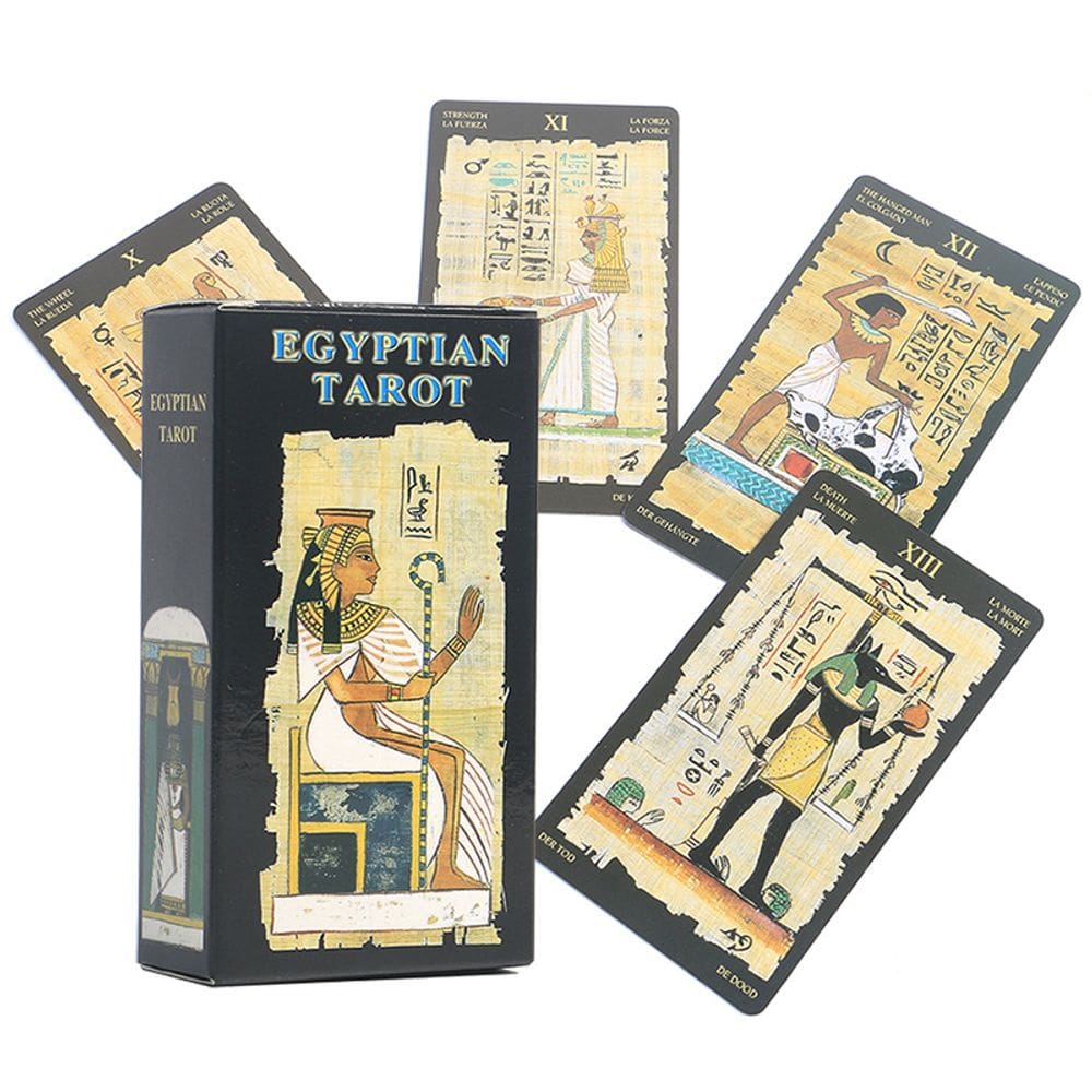 Jogo de cartas Egyptian Tarot Family Deck Cards