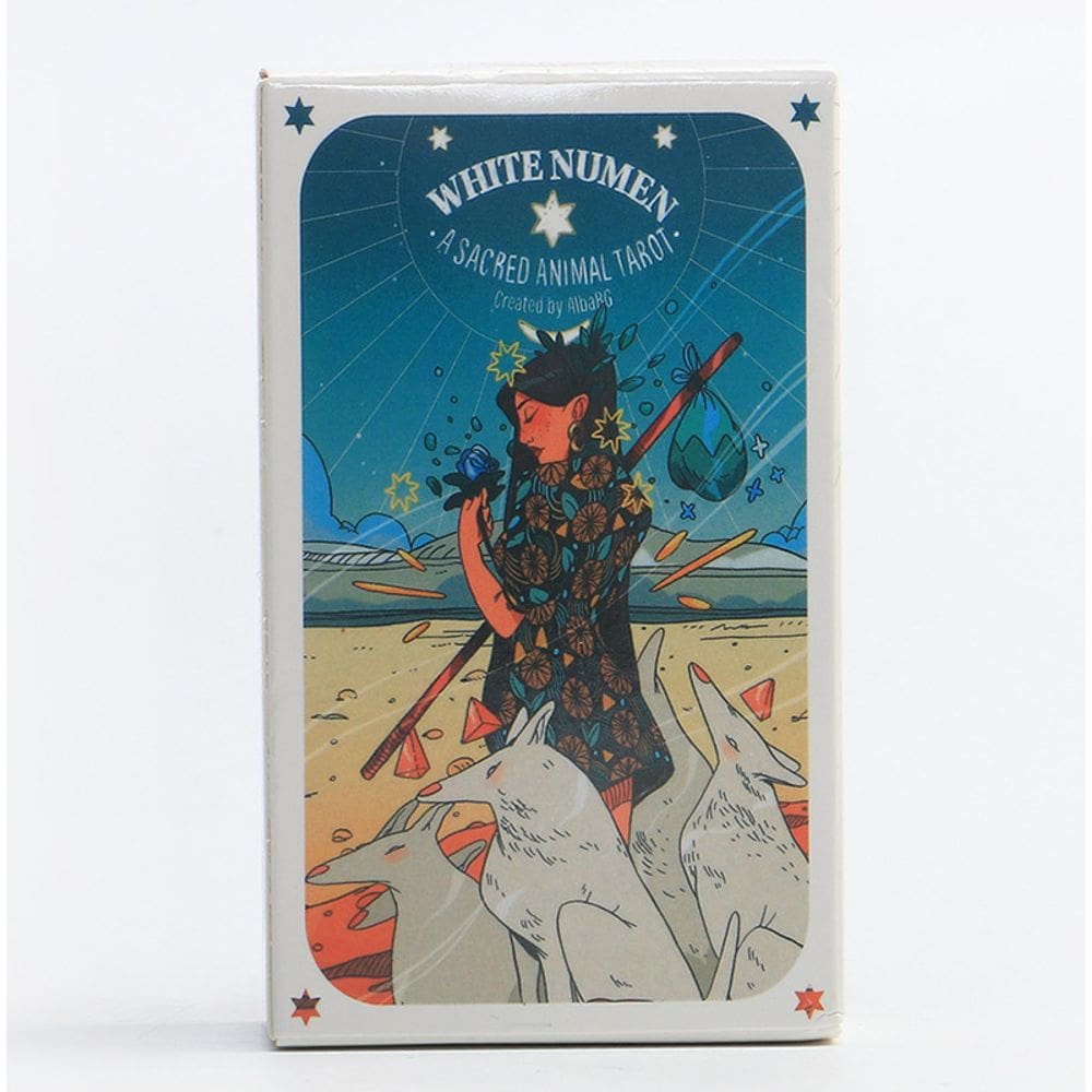 Jogo de Cartas White Numen A Sacred Animal Tarot Family