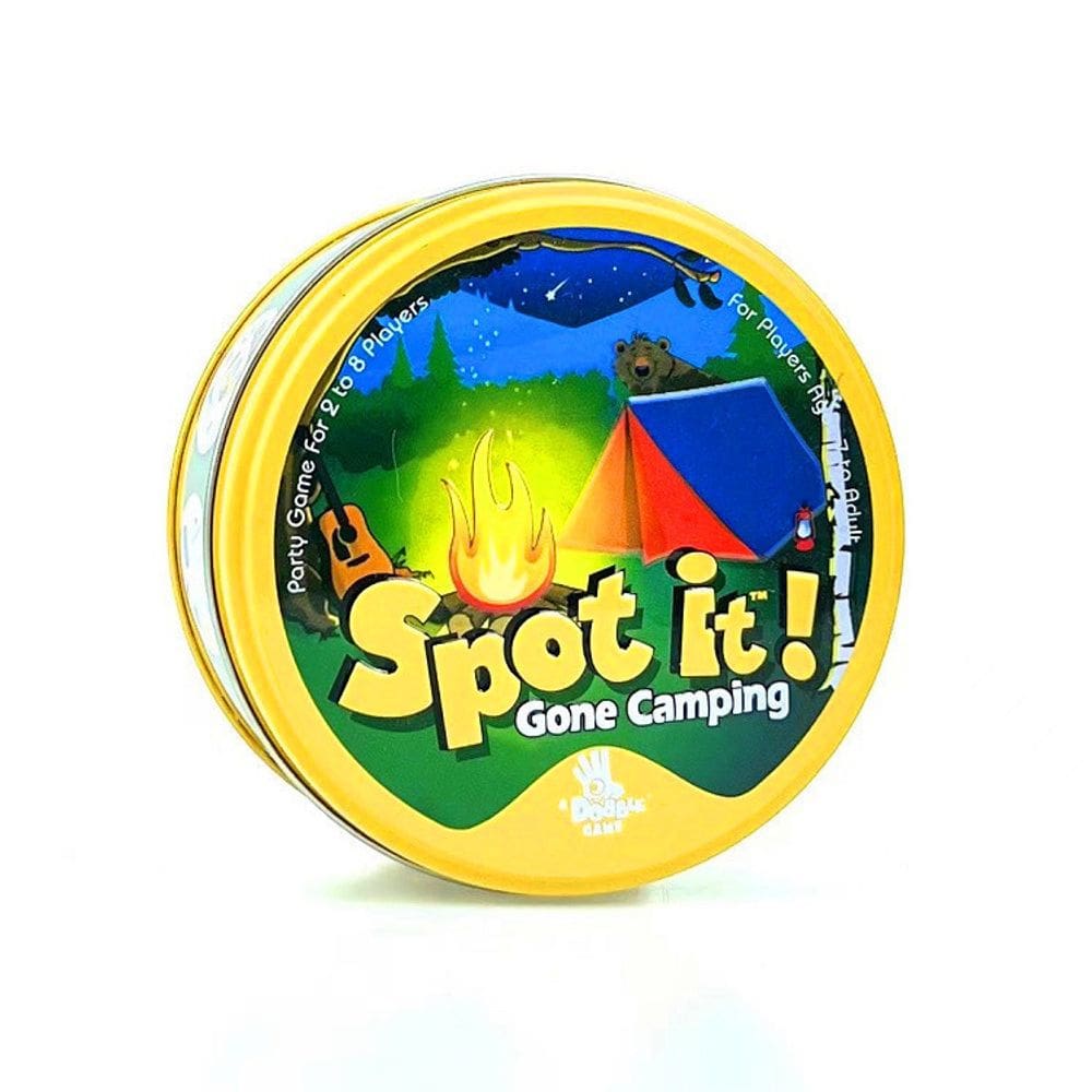 Jogo de cartas Spot It Gone Camping Tarot Deck para família