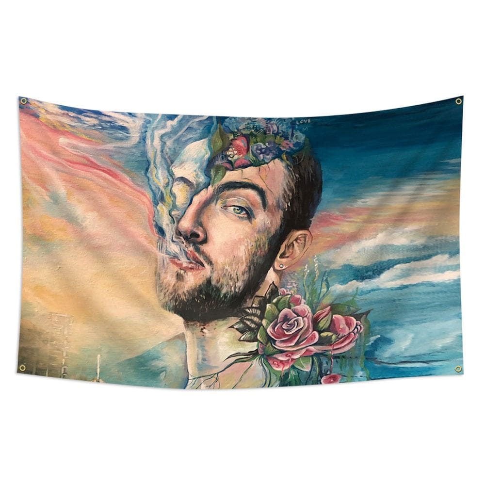 Tapeçaria Macs Millers Flag Art Anime Wall Tapestry 90x150cm