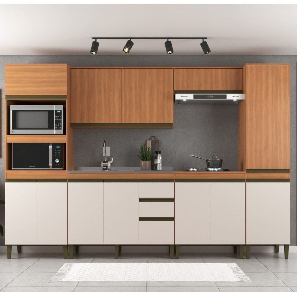 Cozinha Modulada 6 Pecas sem Pia Cecilia J Carvalho