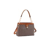 Bolsa Feminina Chenson Monograma Baby Urso - Alça de Mão - Café  3485368