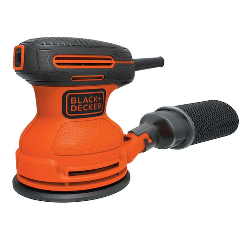 Lixadeira Roto Orbital 5” Elétrica Black + Decker BDERO100 Politriz 180W 220V