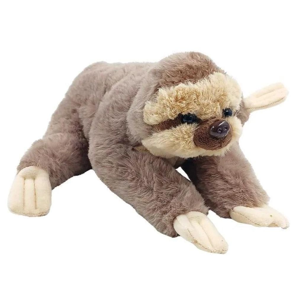 Bicho Preguiça De Pelúcia 23 Cm