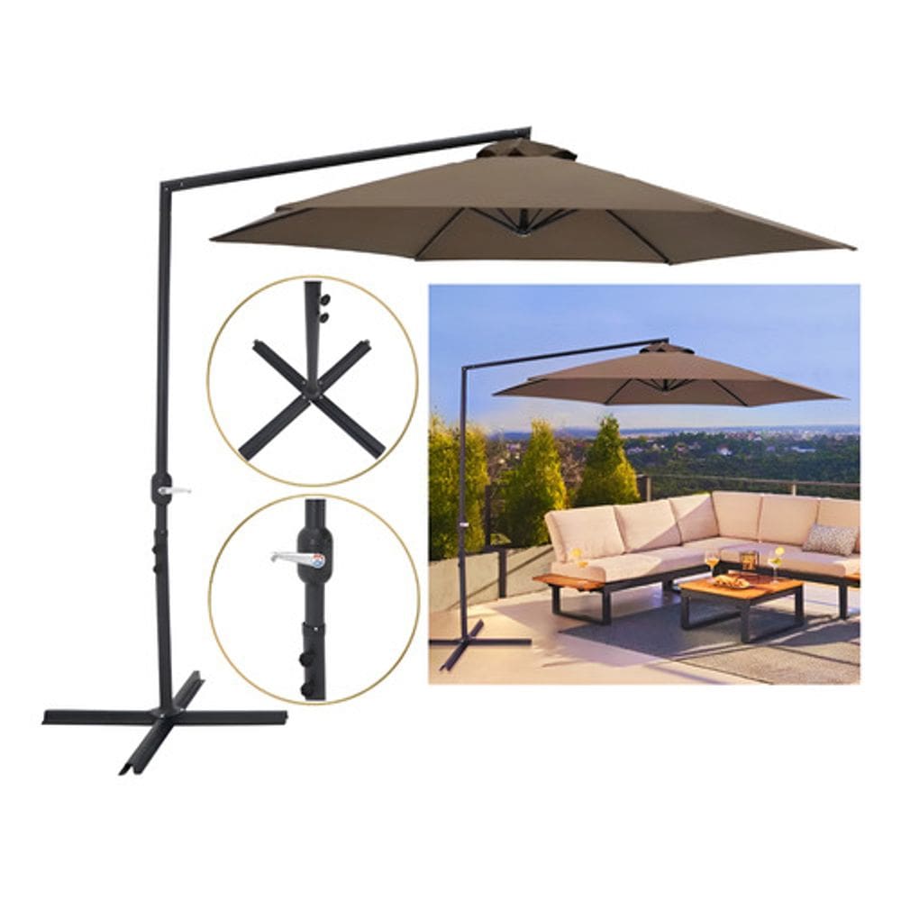 Ombrellone Guarda Sol Veneza Bel 3mts P/ Bares, Pubs, Hoteis