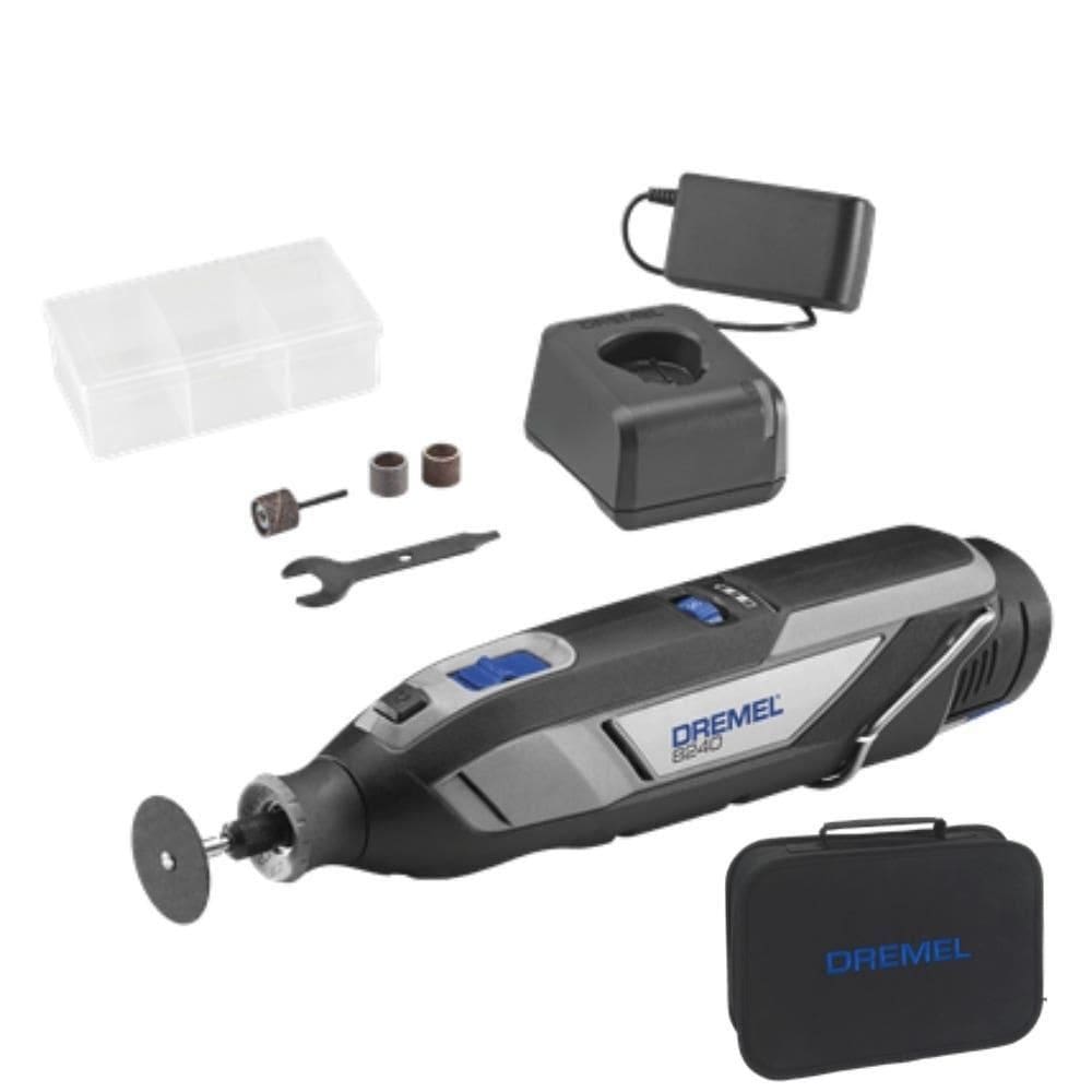 Retífica 8240 Bateria 12V MAX Bivolt com Bolsa e 5 Acessórios DREMEL