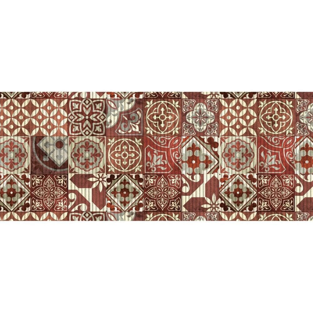 TAPETE TROPICAL LIGHT AZULEJO CERAMICA 43CM X 100CM (Metro)