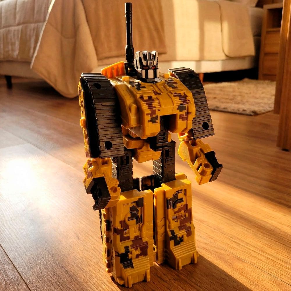 Brinquedo Robô Guerreiro Boneco Herói Militar Com Acessórios