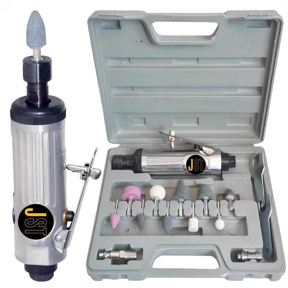 Micro Retífica Pneumática com Kit de Acessórios – JMR16 JST