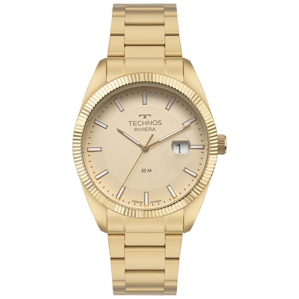 Relógio Technos Masculino Ref: 2317Ag/1X Clássico Riviera