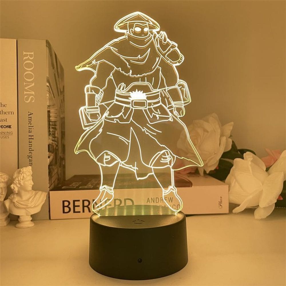 Luz noturna 3D USB Soul Street Cao Yanbing, Xu Chu, Xia Ling