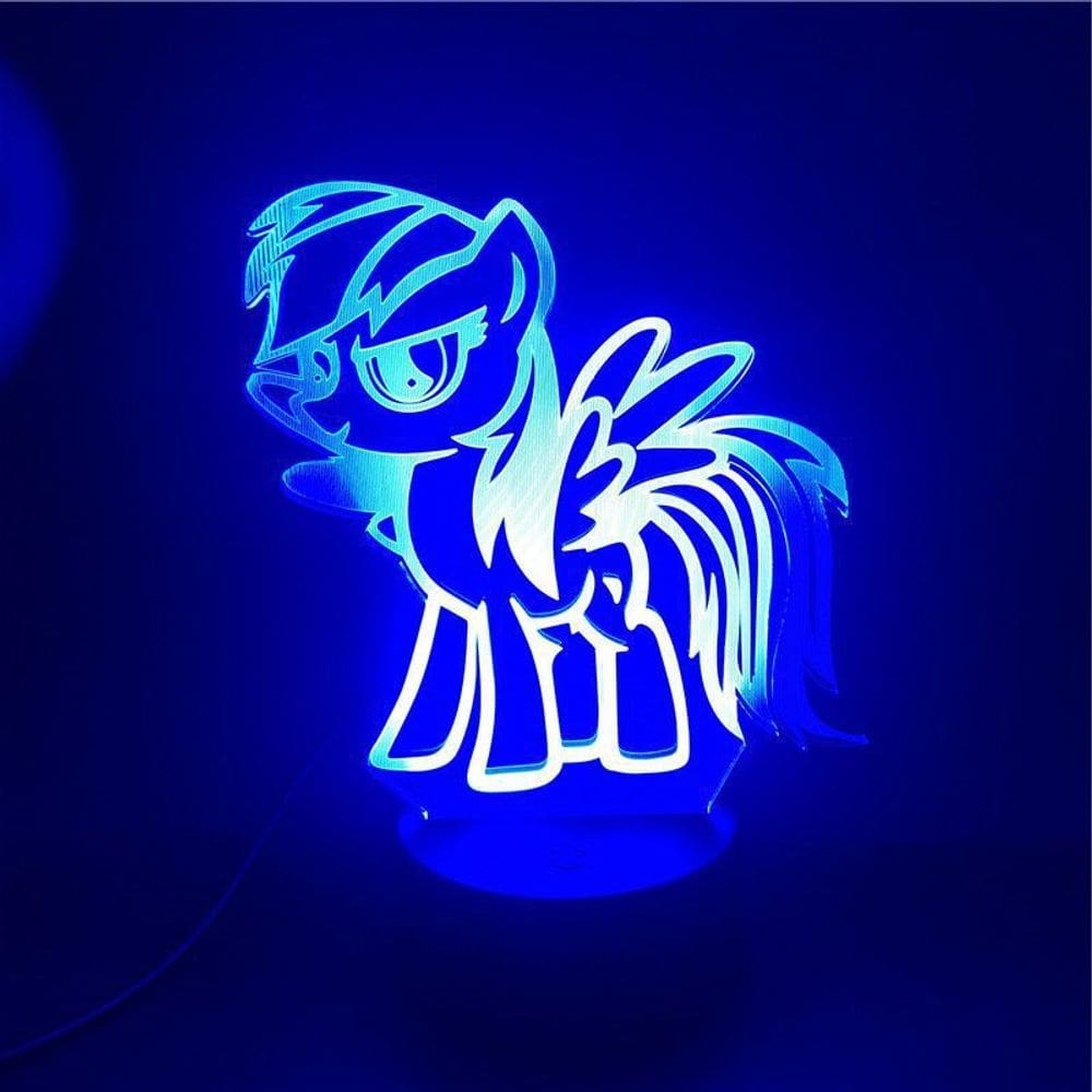 Luz noturna USB Mys Littles Ponys Merchandise Doll Desktop
