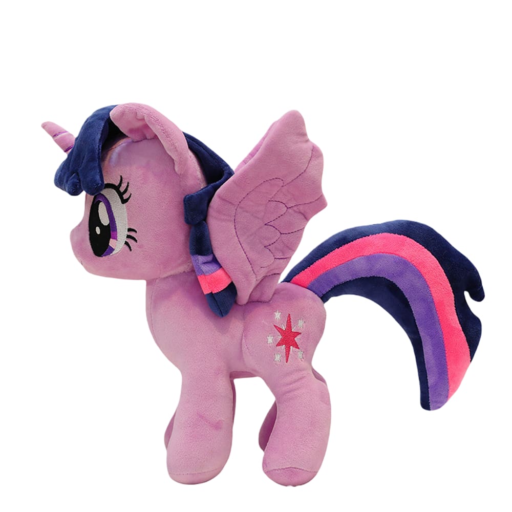 Brinquedo de pelúcia My Little Pony Twilight Sparkle 30 cm roxo