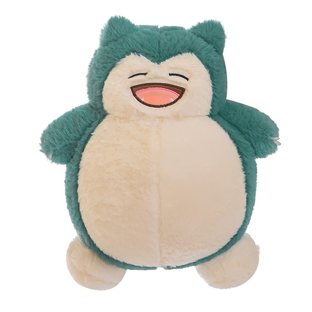 Brinquedo de boneca de pelúcia Snorlax Pokémon Green 30 cm para crianças e fãs