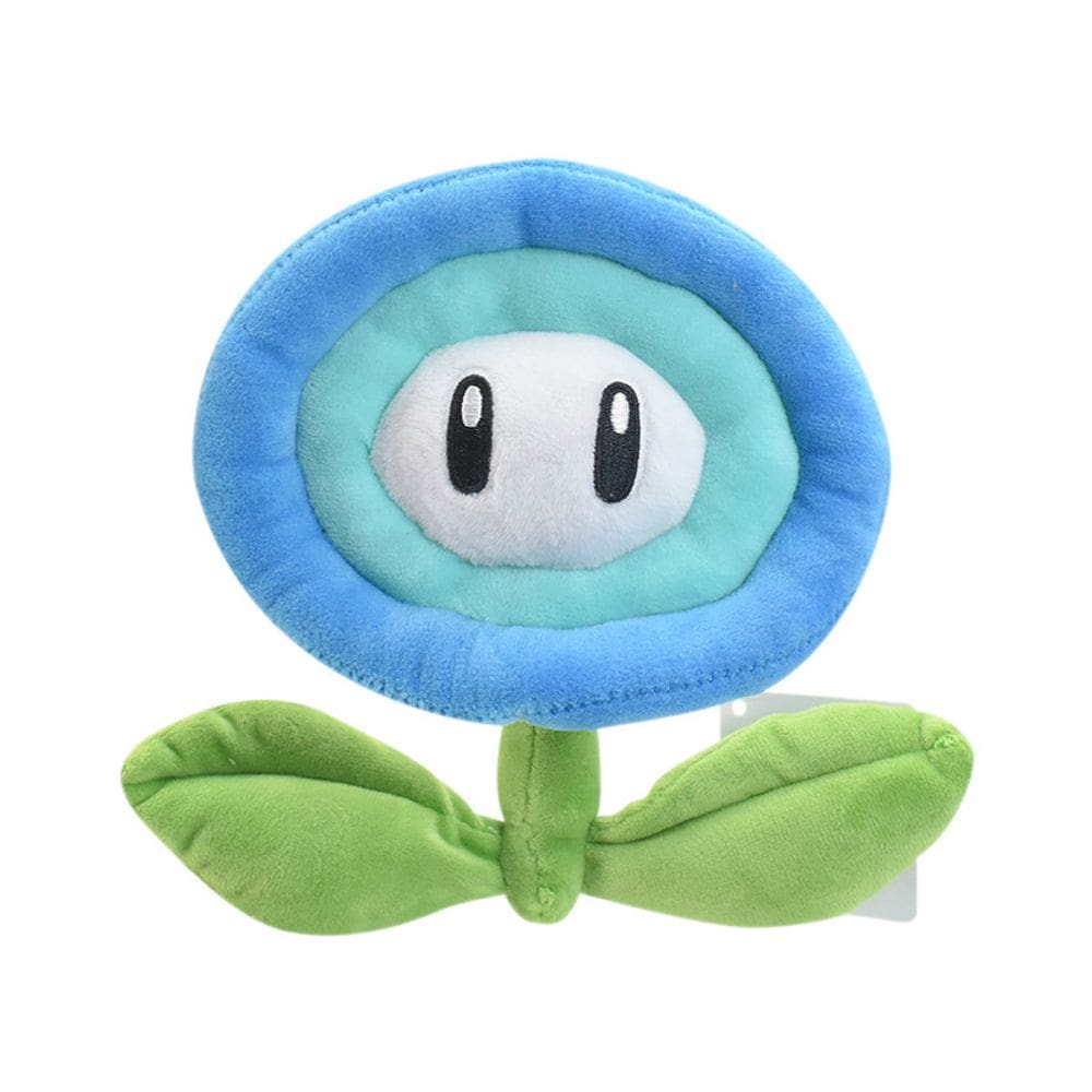 Boneca de pelúcia Mario Blue Ice Flower 17 cm para crianças