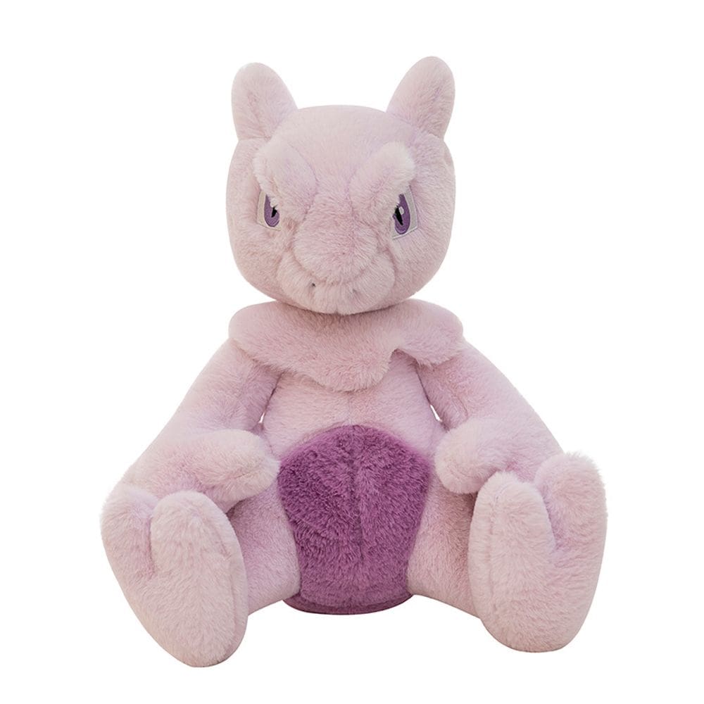 Brinquedo de boneca de pelúcia Pokémon Mewtwo Purple 35 cm para crianças e fãs