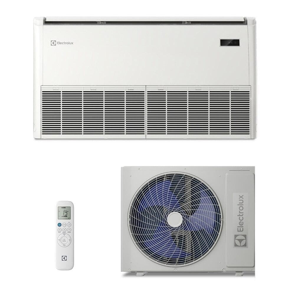 Ar-Condicionado Split Inverter Piso Teto 36000 BTUs Electrolux Efficient Só Frio DI36F/DE36F 220V