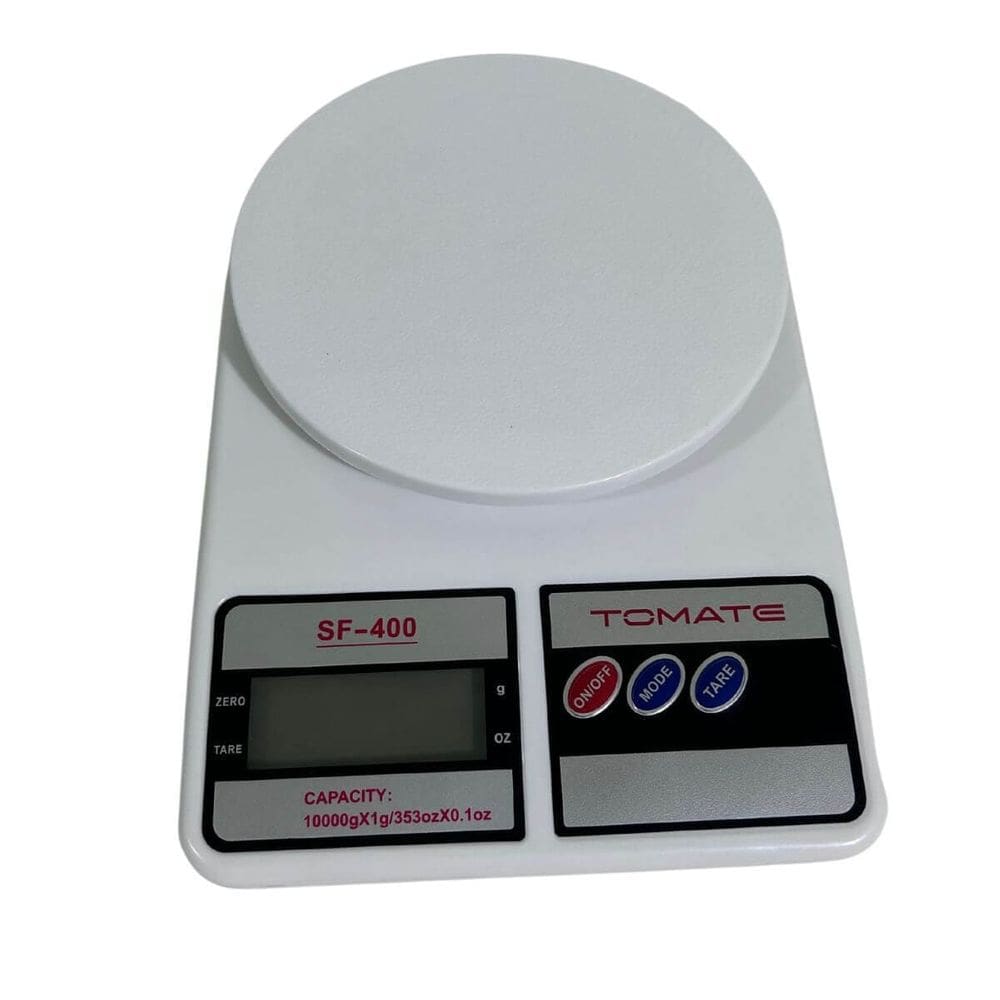 Balança Digital de Cozinha 10KG Display LDC SF-400 Tomate
