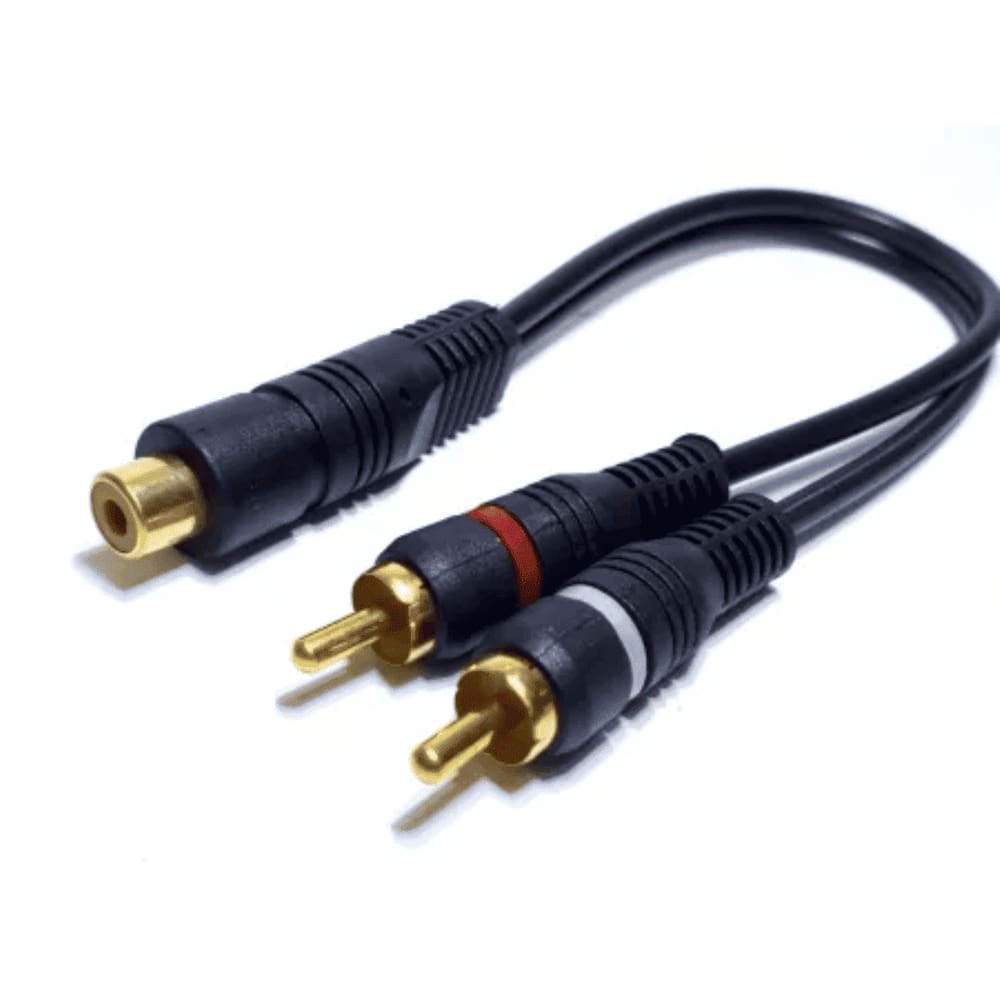 Cabo RCA Adaptador Som Automotivo CB-1253 Ketchup