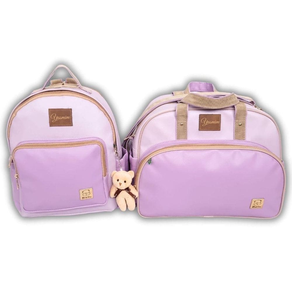 Kit Candy Bolsa Grande Maternidade Personalizada Bebe +
