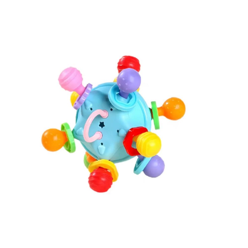Mordedor Chocalho Infantil Colorido - Para Ajudar Na Dentição