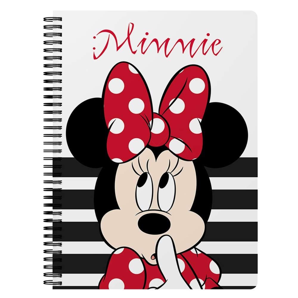 Caderno Universitário 1M Feminino Minnie 707180278 - Culturama