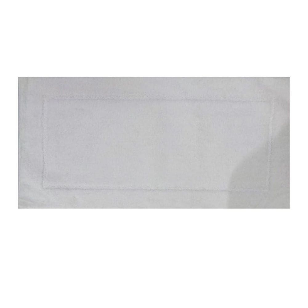 Tapete Passadeira Athenas Rozac 50X 100 Cm - Branco