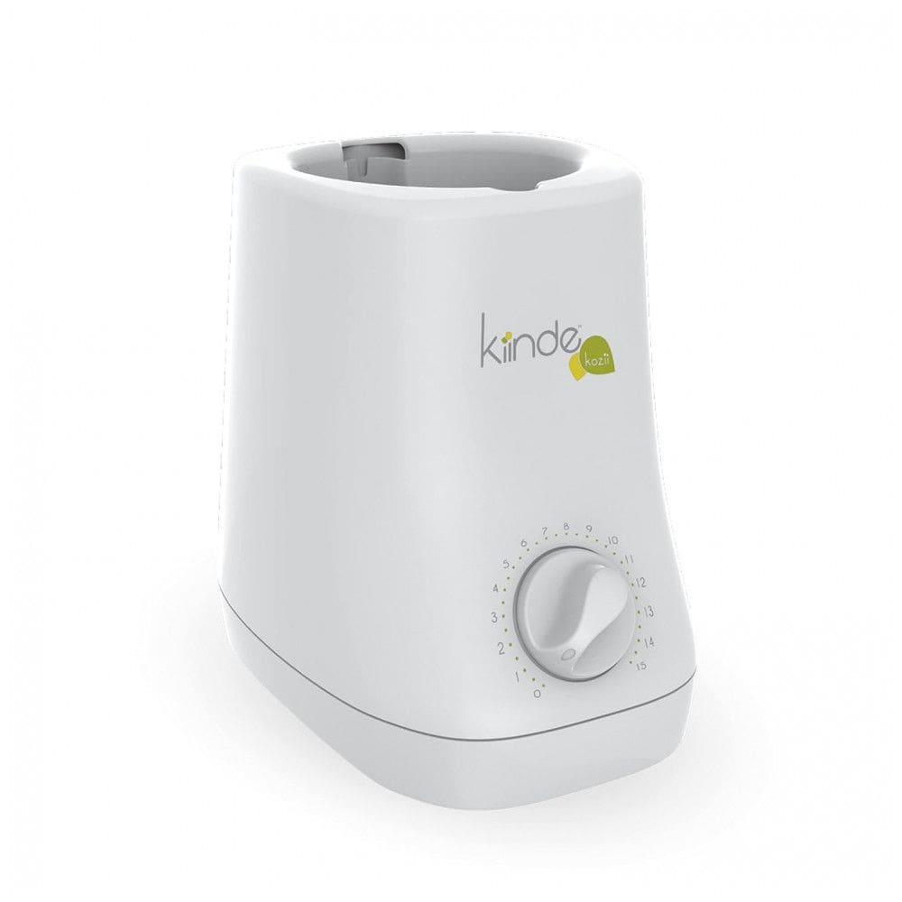 Aquecedor de Mamadeira com Tecnologia Segura de Banho de Água Quente e Desligamento Automático, Kiinde, Branco