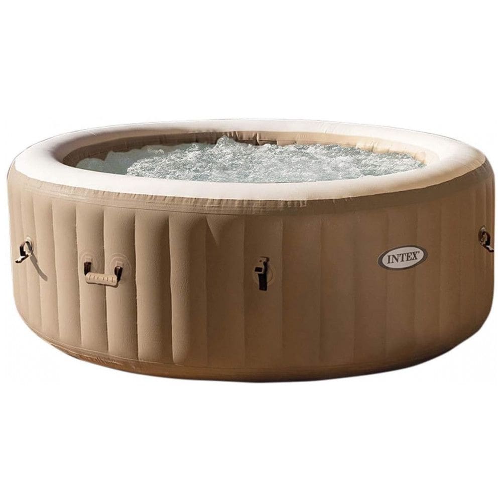 Spa Inflável Hidromassagem para 4 Pessoas, 794 Litros, 110V, INTEX 28425E PureSpa, Marrom