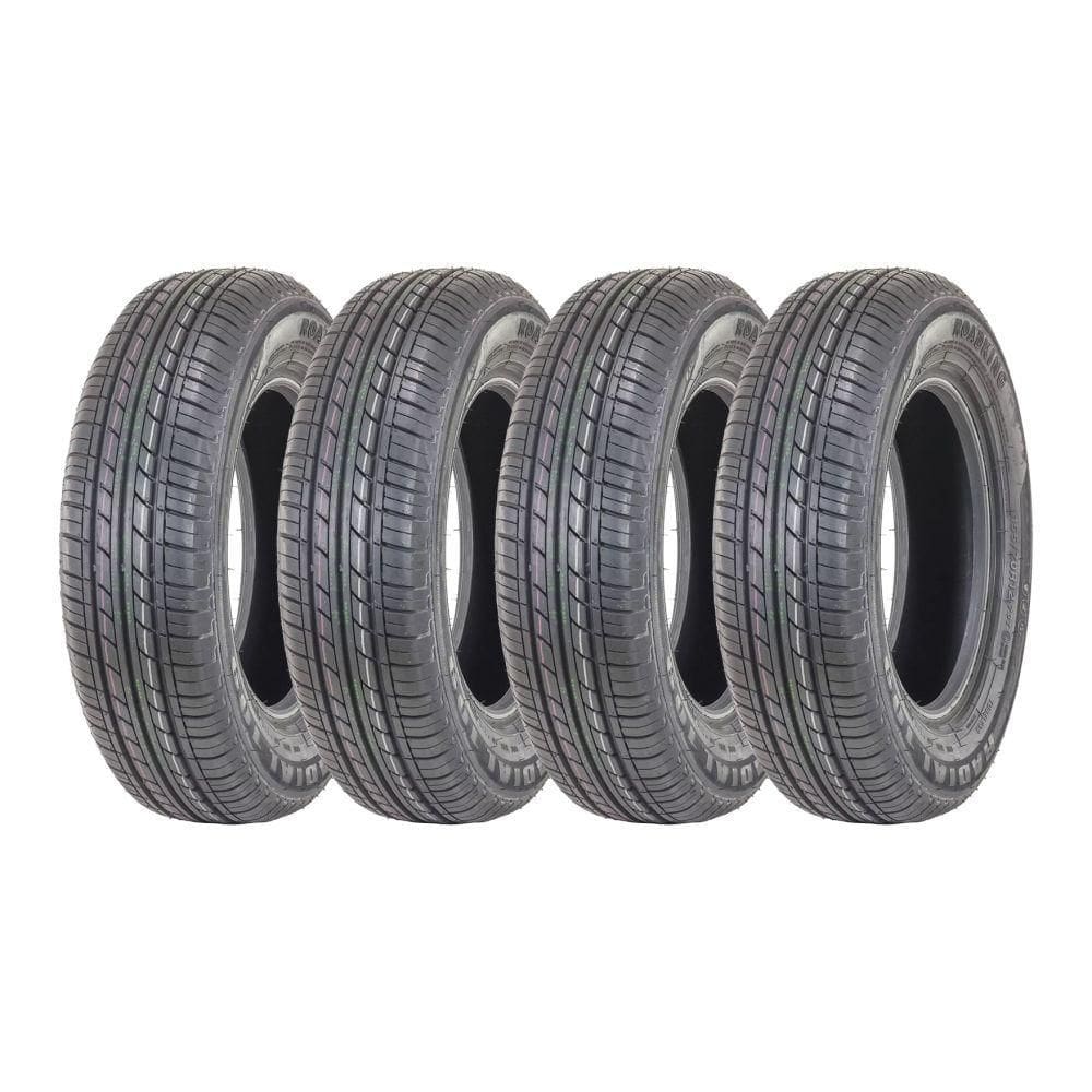 Kit 4 Pneus Roadking Aro 14C 165/70R14C Radial 109 6 Lonas 89/87R