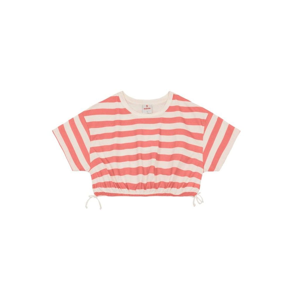 Blusa infantil menina listrada Brandili