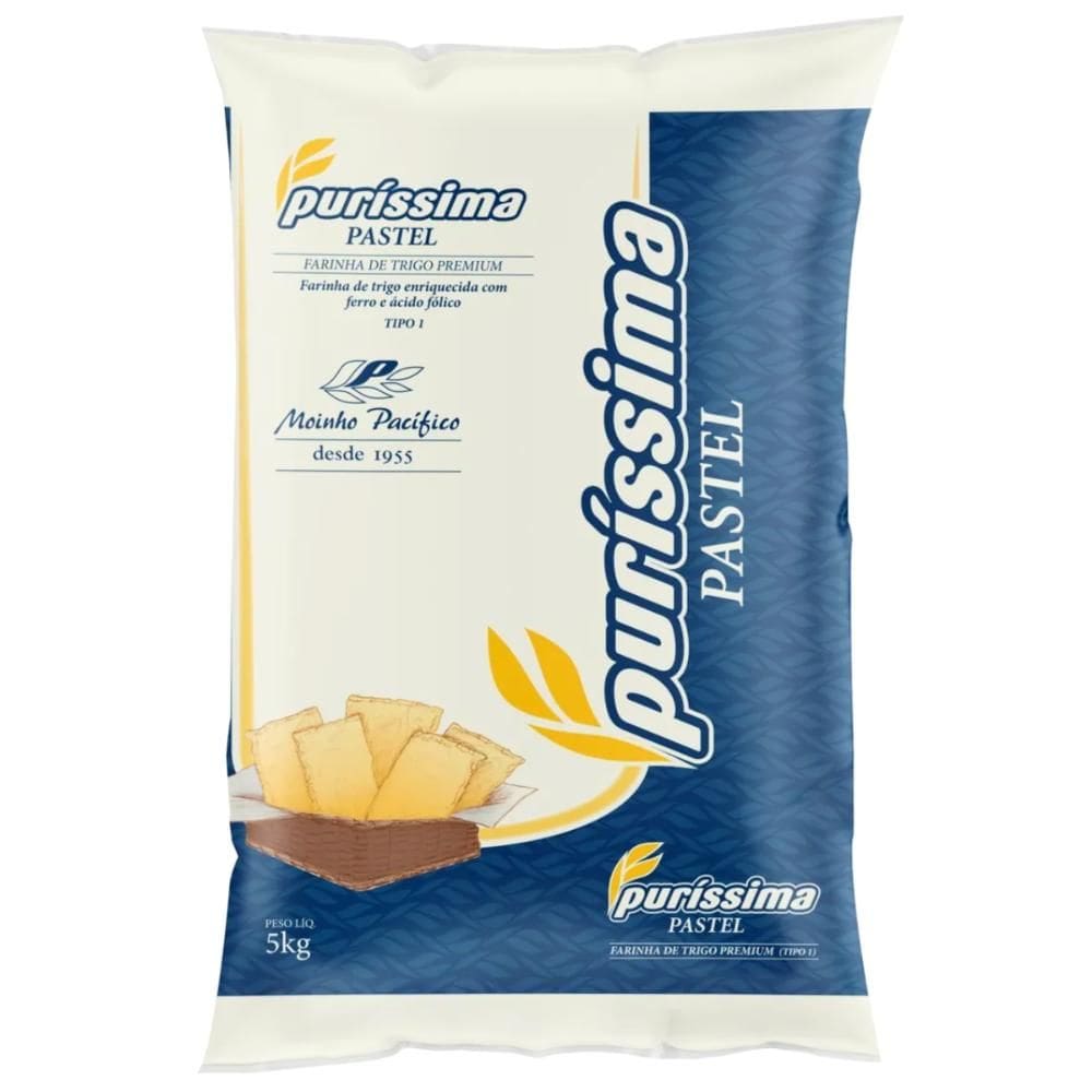 Farinha de Trigo Especial Para Pastel 5 KG Tipo 1 Puríssima Bunge