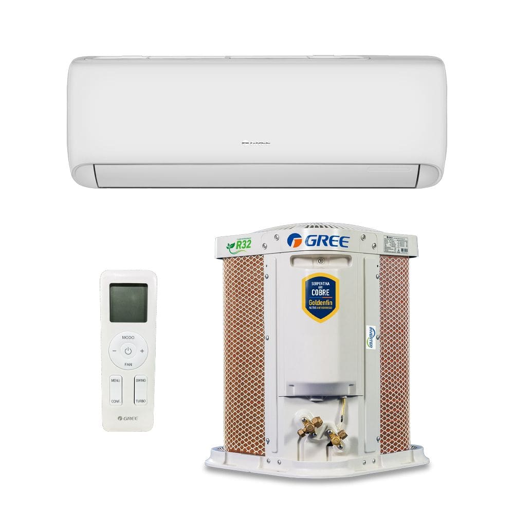 Ar Condicionado Split Hi Wall - Inverter R-32 - G-classic - Gree - 27.000 BTUs - Frio - 220V Monofásico
