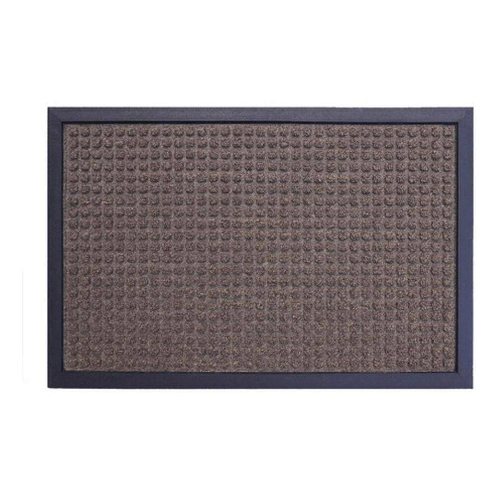 Tapete Retangular Marrom 40X60 Cm Hobnail