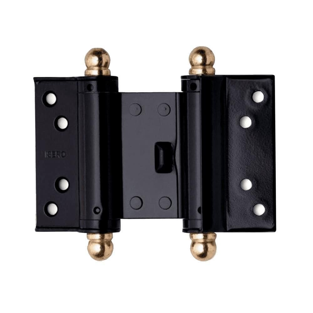 Dobradiça Aço Vai E Vem 4 Preta - União