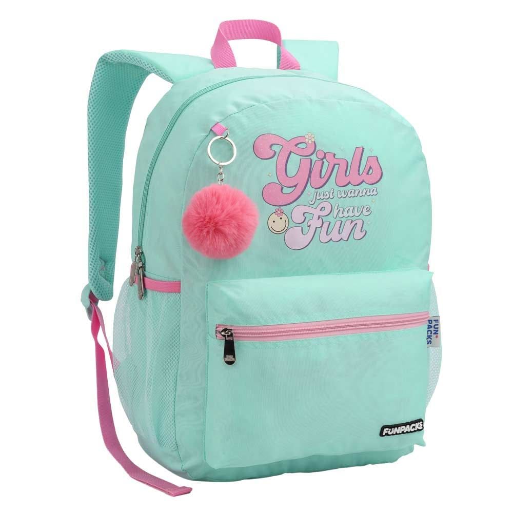 Mochila Feminina Pompom
