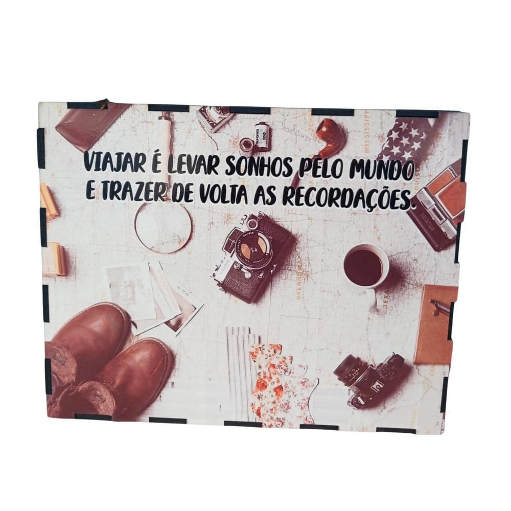 Cofre Nosso Destino Desafio Juntar Dinheiro Viagem Junte 20