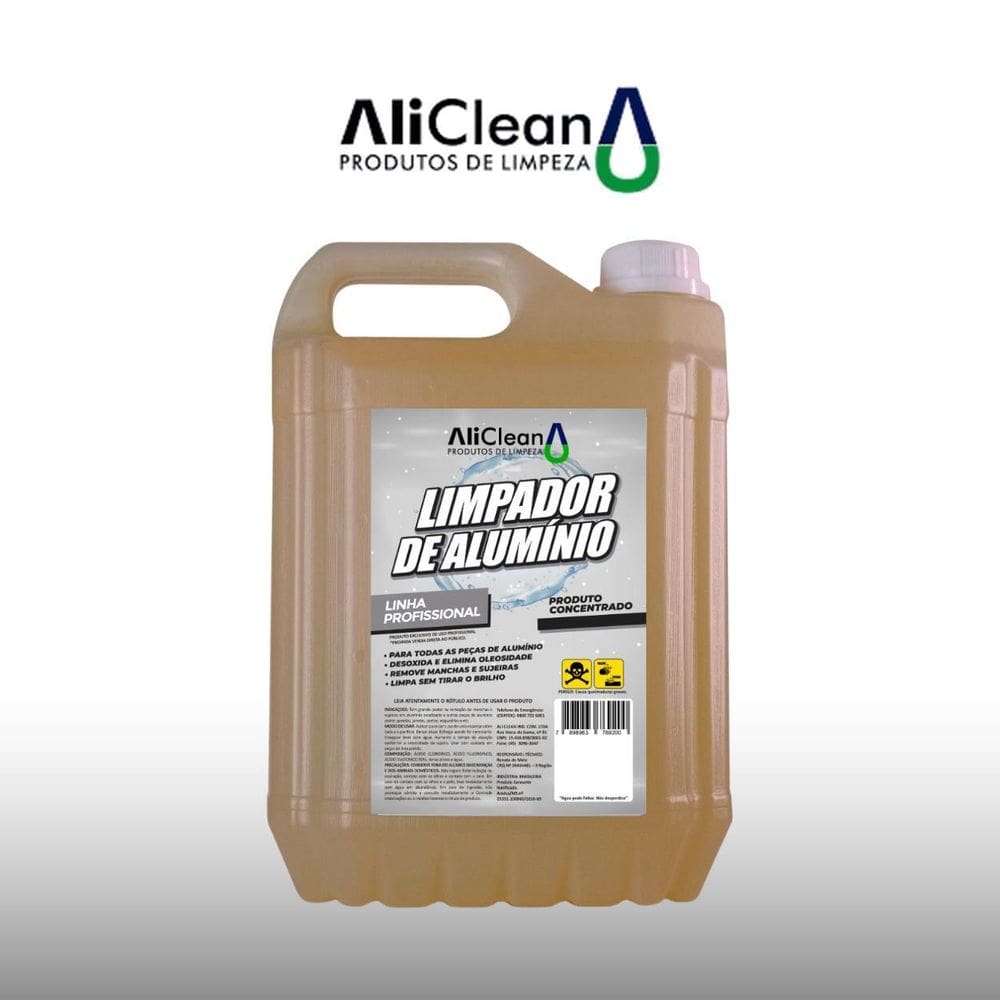 Produto De Limpeza Limpador De Alumínio 5 Litros