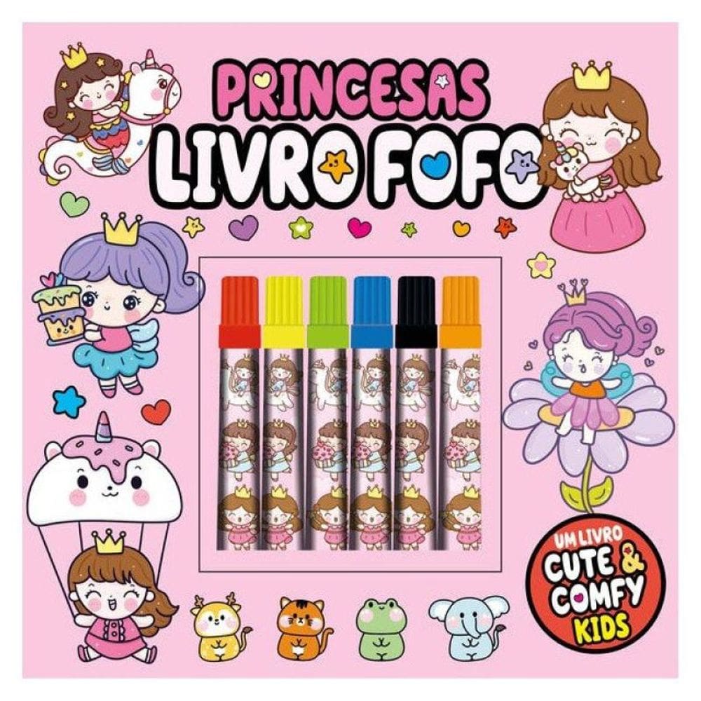Princesas - Cute & Comfy Kids - Livro Fofo