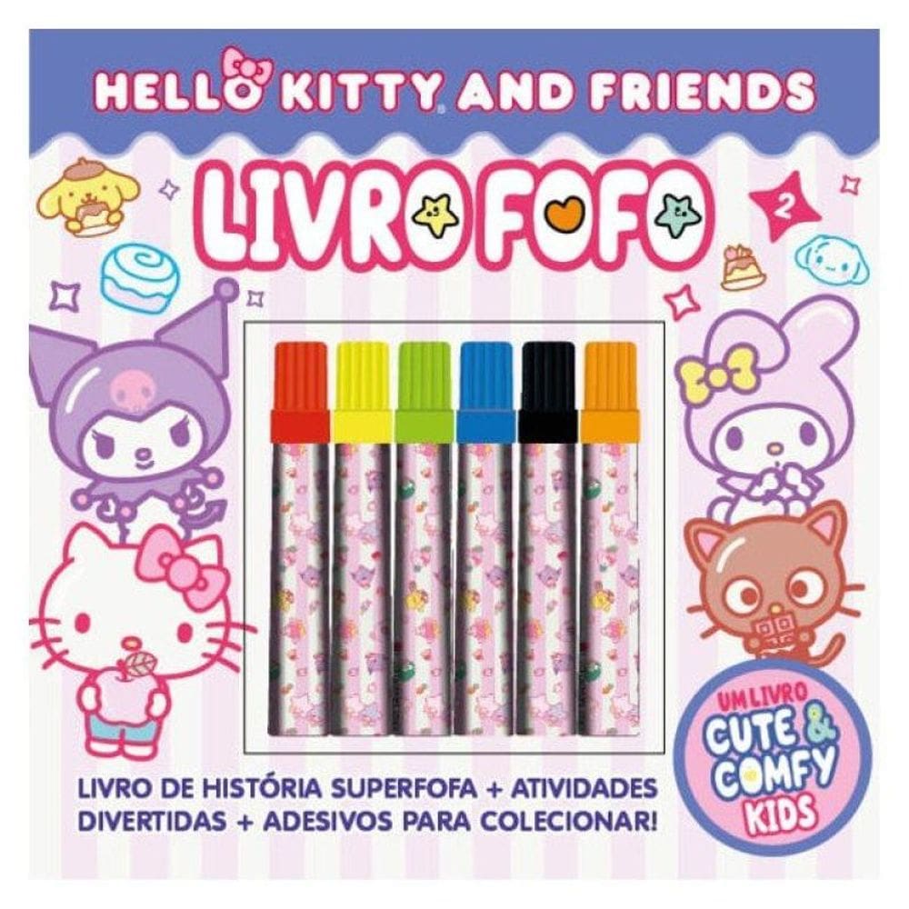 Hello Kitty And Friends - Cute & Comfy Kids - Livro Fofo