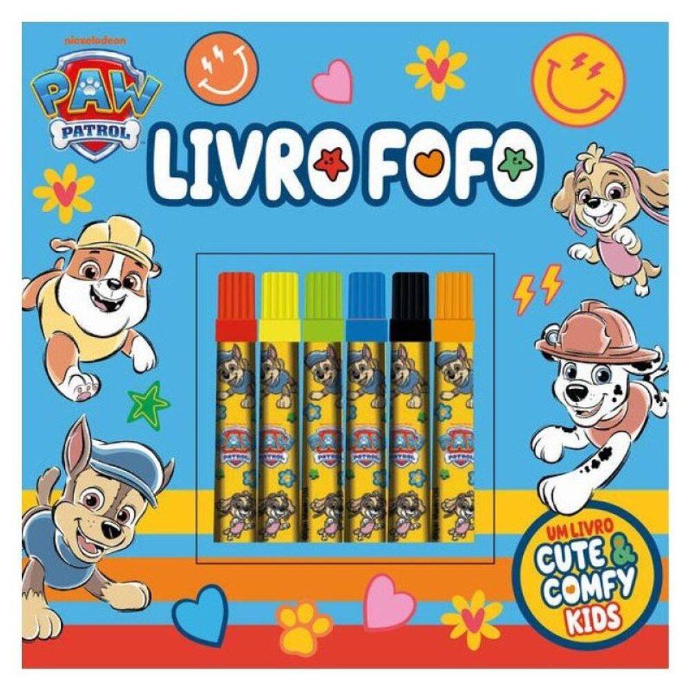 Patrulha Canina Cute & Comfy Kids - Livro Fofo