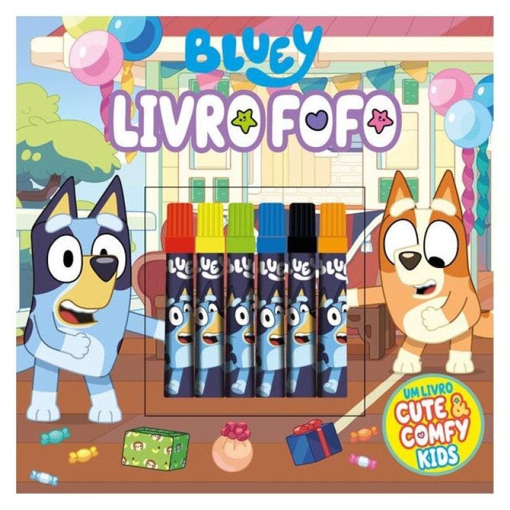 Bluey Cute & Comfy Kids - Livro Fofo