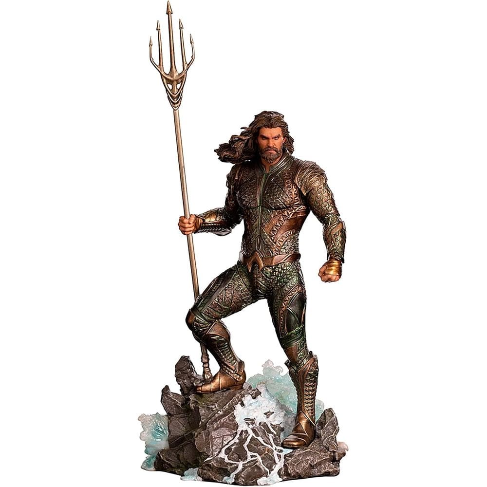 Estátua - Aquaman Zack Snyders Justice League BDS- Art Scale 1/10 - Iron Studios