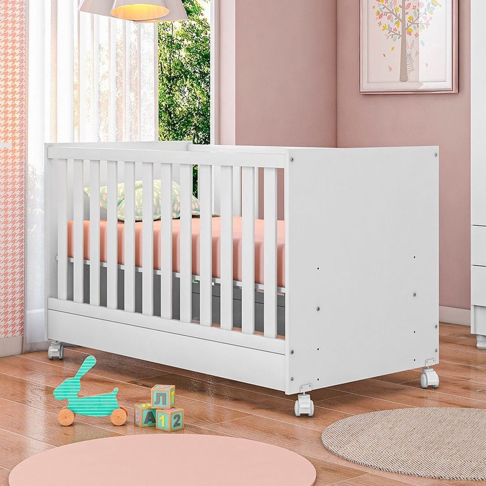 Berço Mini Cama Doce Sonho Branco