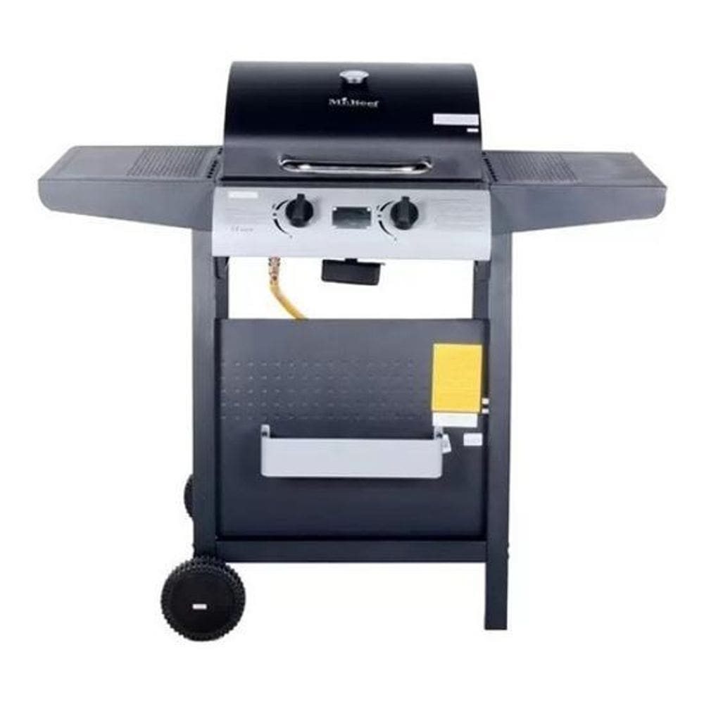 Churrasqueira A Gás - Mr. Beef - 2 Queimadores E 2 Bandejas