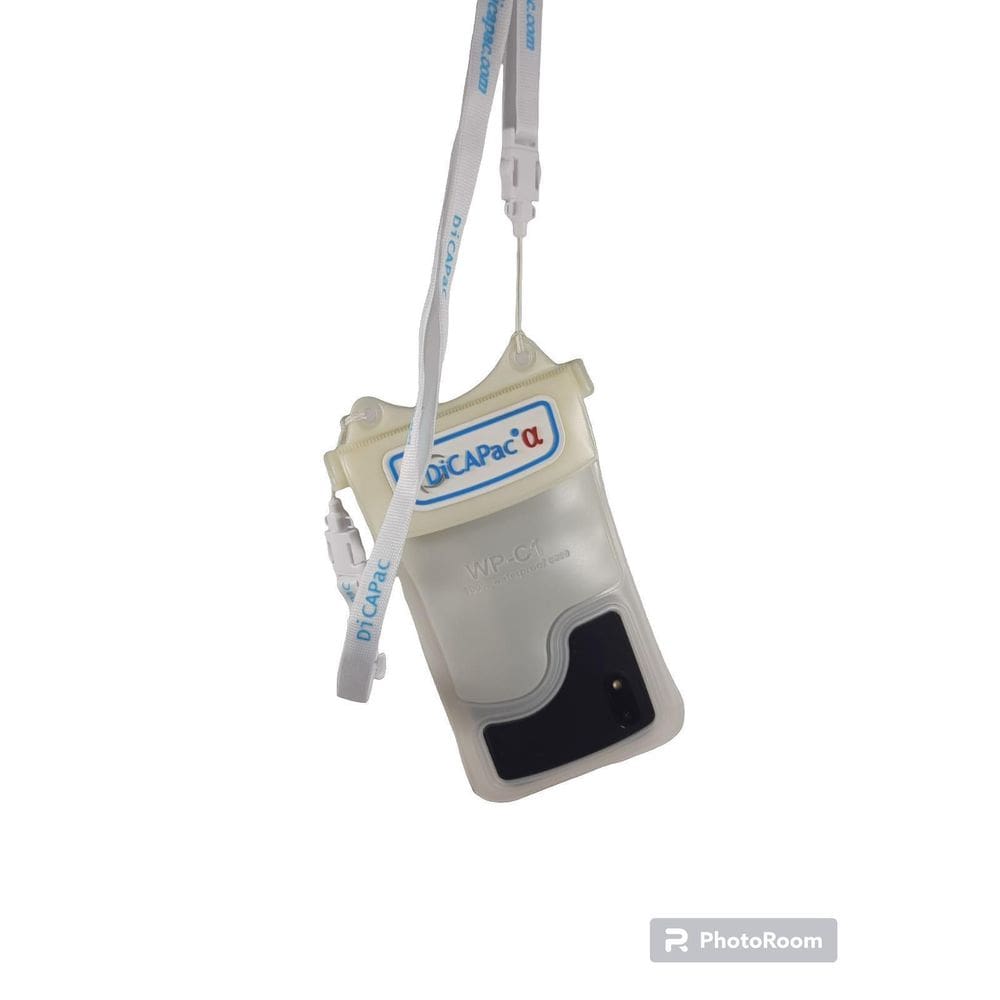 Capa Bolsa Para Smartphone A Prova D`Água Impermeável Branca