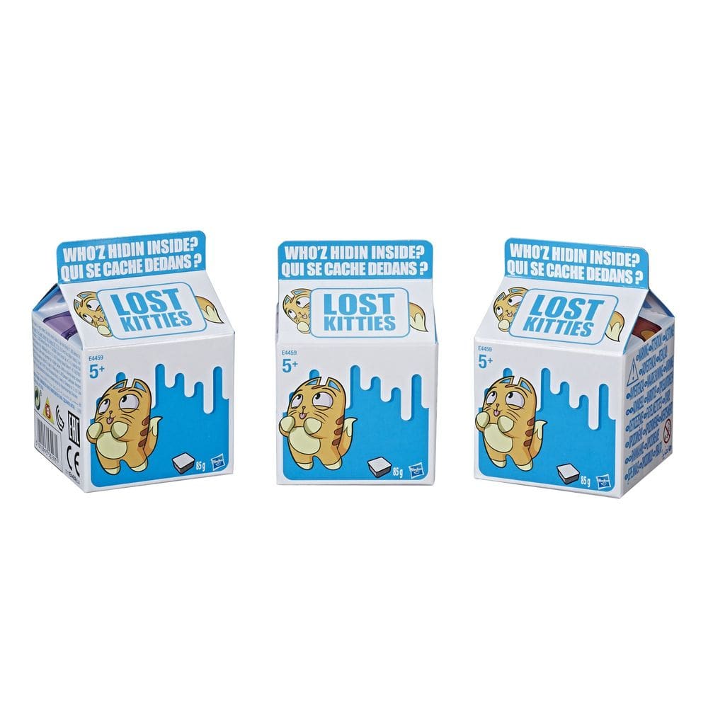 Toy Lost Kitties Blind Box, pacote com 3, série 1 com 36 bonecos