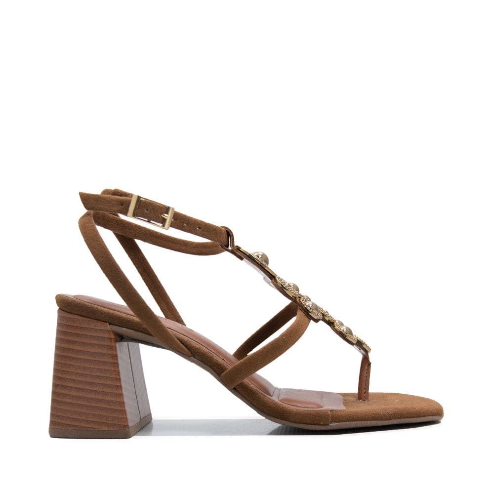 Sandalia Unique Salto Bloco